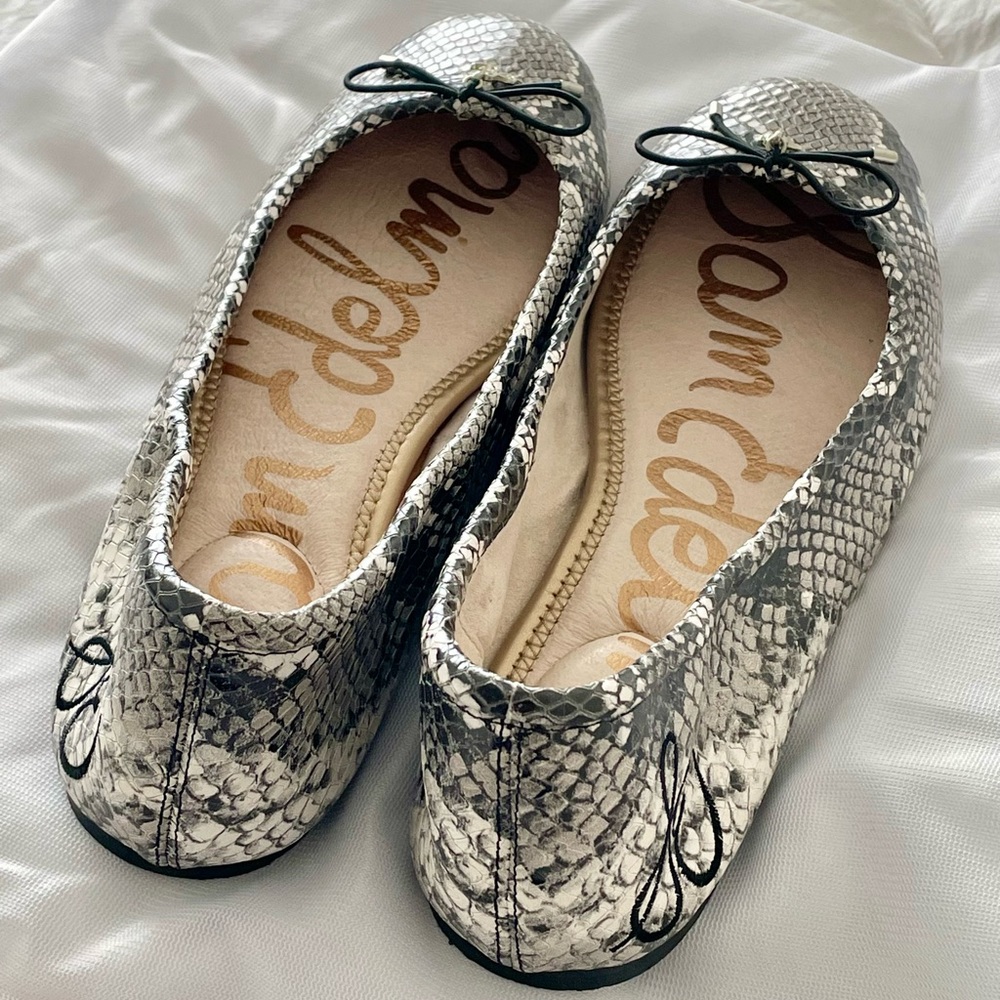 Adorable Ballet Flats - Python/Snakeskin Color - Picture 3 of 12
